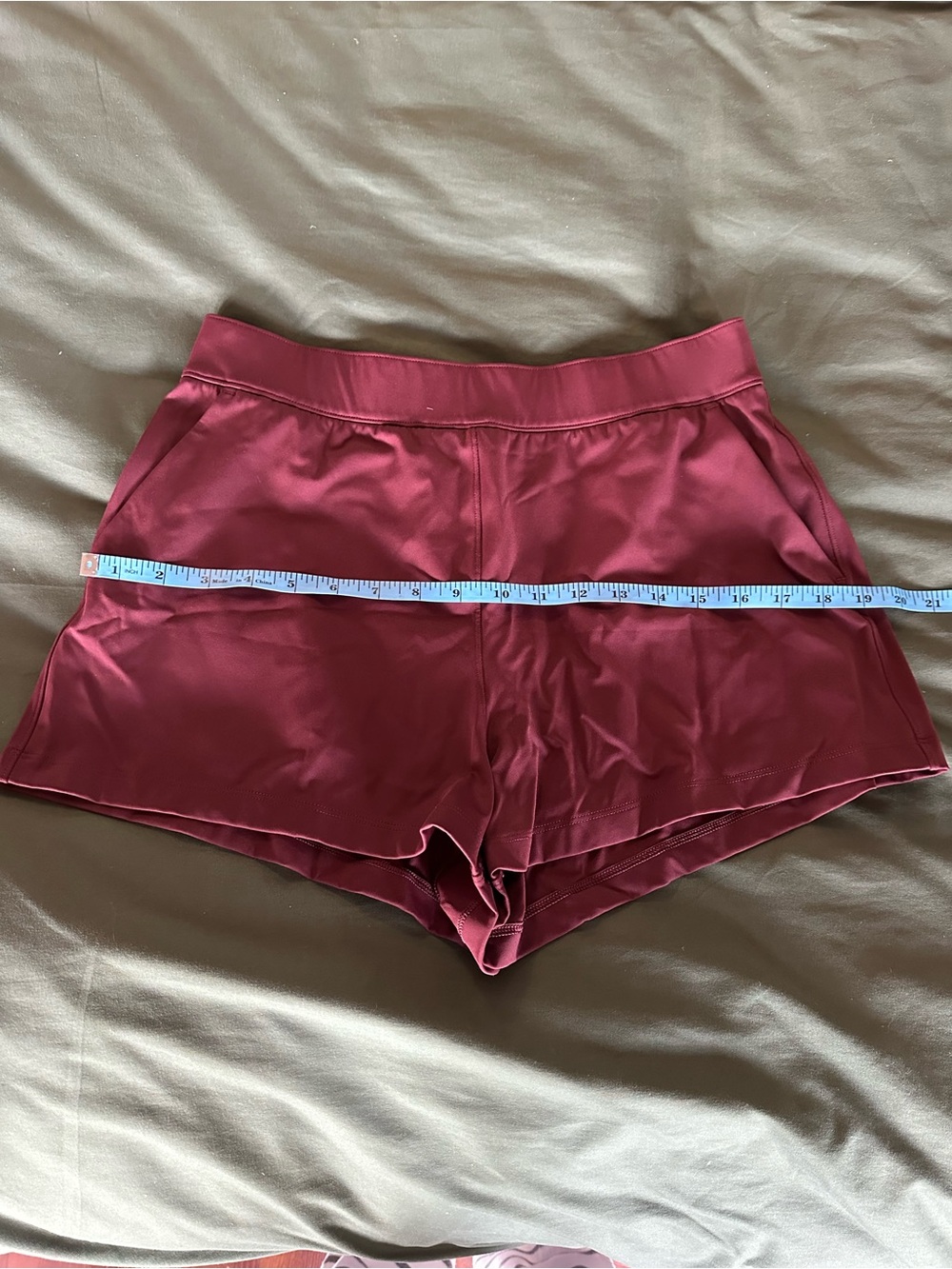 CRZ yoga Maroon Athletic Shorts